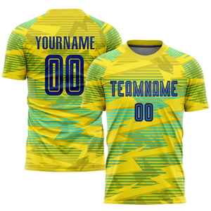 Uniforme de Fútbol Verano 2026 en Venta en Línea, Hecho en Pakistán, Ropa Deportiva con Diseño de Rayas Personalizadas - Product Image 3
