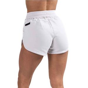 Shorts de course pour femmes, taille haute, extensibles, contrôle dynamique de la transpiration, parfaits pour les mouvements en terrain ou l'entraînement - Product Image 4