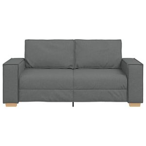 Canapé 2 places gris foncé 70,9"x30,7"x33,1" en tissu pour salon - Product Image 4