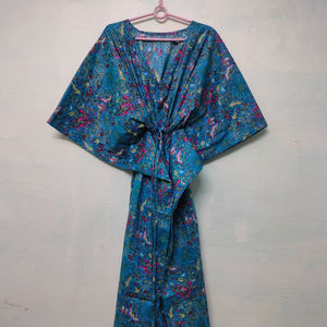 Nouvelle arrivée, robe longue kaftan, robe de plage, kaftan en coton pour femmes - Product Image 1