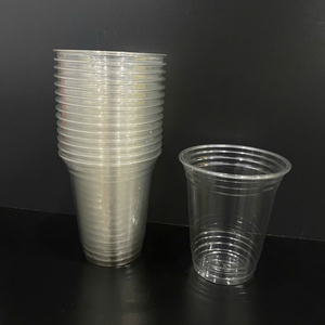 Superior Quality Disposable 22oz Plastic PET clear <b>Cups</b> With Lid Cold Beverage Takeaway Iced Coffee <b>Latte</b> Juice Smoothie Glass - Product Image 4