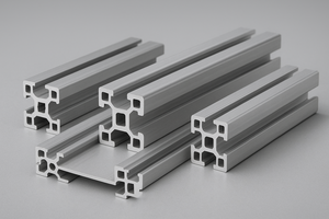 Estaciones DE TRABAJO DE armazón modular Equipo de automatización de fábrica Extrusión de perfil de aluminio Componentes mecánicos generales usados FRETA - Product Image 3