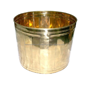 Hot Selling Metal <b>Flower</b> Planters <b>Mirror</b> Polished for Restaurant Garden Decorative Floral Pot Accessories - Product Image 1