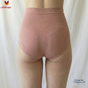 Женское бесшовное трикотажное белье для тренировок: трусики-хипстеры с Т-образной спинкой, корректирующее живот, для йоги и спорта - Product Image 4