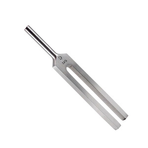 Diapason médical 512 Hz en acier inoxydable, instrument de diagnostic auditif pour test de Rinne et de Weber, examen neurologique ORL - Product Image 2