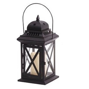 Wholesale Bulk Selling Handmade Portable <b>Set</b> of 2 Pcs Metal Candle <b>Lantern</b> With Matt Black Finish <b>Lantern</b> for Wedding & Garden - Product Image 2
