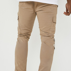 Pantalones Cargo Casuales de Cintura Media para Hombre, Pantalones Cargo Flexibles Resistentes para Deportes al Aire Libre, Pantalones Cargo Casuales con Bolsillos para Hombre - Product Image 3