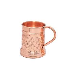 Vente en gros d'usine, meilleure qualité, tasse Moscow Mule 100% cuivre, fabricant indien, tasse à bière et vaisselle pour boissons - Product Image 6