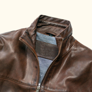 Custom Men’s <b>Cowboy</b> Leather Jacket – Handmade Western Vintage Leather Coat Manufacturer - Product Image 5