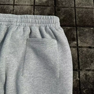 Pantalones Deportivos de Pierna Recta Holgados de Alta Calidad y Nuevo Estilo, Pantalones Deportivos de Felpa 100% Algodón, Pantalones Deportivos con Logotipo Personalizado para Hombre - Product Image 5