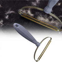Brosse en cuivre multi-usages pour enlever les poils d'animaux, légère, pour vêtements, meubles, chiens et chats