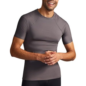 T-shirt de compression pour homme de haute qualité avec design imprimé, respirant, durable, antibactérien - Product Image 1