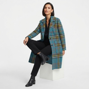 Blazer Entallado para Mujer, Chaqueta de Invierno con Cuello Solapa, Abrigo Largo Informal para Mujer - Product Image 3