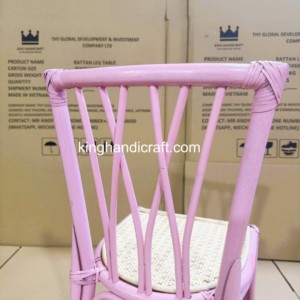 Silla Infantil de Ratán Tejida a Mano para Alquiler, Decoración de Eventos, Bodas, Fotografía, Suministro al por Mayor - Product Image 2