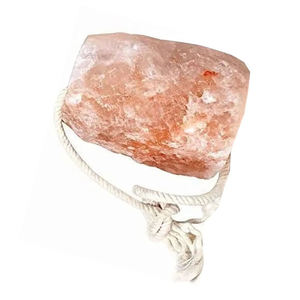 Bloque de Sal del Himalaya con Cuerda para Lamer - Bloque de Minerales Naturales para Caballos, Ganado y Animales, de Larga Duración, Color Natural, Hecho a Mano, Personalizable - Product Image 4