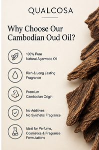 Huile Essentielle Premium de Bois de Santal Indien et d'Agarwood, Parfum Pur Oud, Lampe Aromatique, Vente en Gros, Marque Privée, OEM - Product Image 2