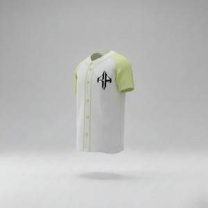 Camiseta de Béisbol de Alta Calidad con Cuello en V, 100% Poliéster, Transpirable, con Estampado Digital Técnico, Manga Corta, por RIVIAN ATLANTIC - Product Image 6