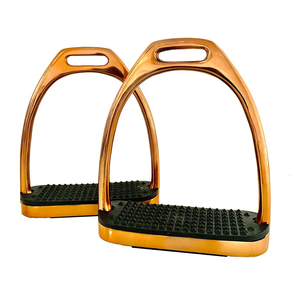 อานม้าสีทองคุณภาพสูง สีพื้น สไตล์สเปน อังกฤษ สำหรับขี่ม้าแบบตะวันตก ปลอดภัย - Product Image 1