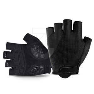 Gants de fitness en néoprène de qualité, demi-doigts, fermeture à lacets, design unisexe, mouvements flexibles, coutures durables, longue durée de vie - Product Image 2
