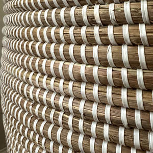 Panier à linge tissé à la main avec poignées confortables Bac de rangement tissé - Product Image 3