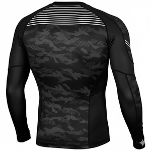 Men's All-Purpose Rash Guard Long Sleeve MMA BJJ Compression Shirt Breathable Workout Top USA Europe Wholesale Market - Product Image 5