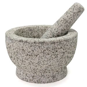 Stylish Marble Mortar And Pestle Set For <b>Grinding</b> Herbs Spices And Preparing Fresh Homemade Sauces And <b>Pastes</b> - Product Image 3