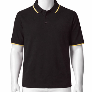 Polo pour homme en piqué 100% coton de haute qualité avec col et poignets bordés, coupe ajustée personnalisée - Product Image 5