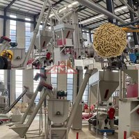 Acheter 10 tonnes/h Ligne de production complète pour poulets de chair bovins porcs granulés de pâtée machine d'alimentation pour poulets ligne de production d'aliments pour volailles