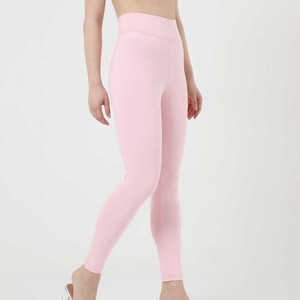 เลกกิ้งออกกำลังกายสำหรับผู้หญิง ยี่ห้อ OEM คุณภาพพรีเมียม เอวสูง ยืดหยุ่นได้ดี เหมาะสำหรับวิ่ง โยคะ ฟิตเนส ขายส่งจากผู้ผลิต - Product Image 3