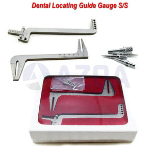 Guía de Localización de Implantes Dentales de Acero Inoxidable, Regla de Posicionamiento Quirúrgico, Instrumento de Precisión para Localizar Implantes - Product Image 5