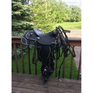 Suministros Europeos para Equitación: Silla de Montar Australiana Inglesa de Cuero Genuino de Búfalo y Mantas para Caballo con Estructura de Madera - Precio de Fábrica - Product Image 3