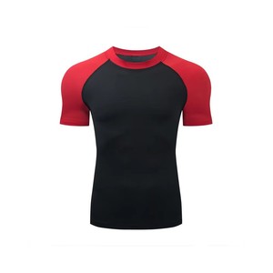 Men High <b>Flex</b> Compression Top Stretch Athletic Shirt Breathable Elastic Fabric for Workout Training Running Use - Product Image 4