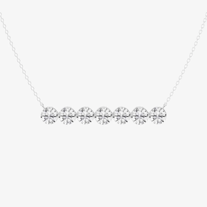 Collar de Barra con Diamantes Elegante y Moderno, Joyería Fina Minimalista, Regalo para Mujer - Product Image 4