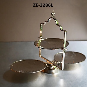 Luxury Handmade Metal <b>Cake</b> <b>Stand</b> Designer <b>Cake</b> Display <b>Stand</b> for International Wholesale BuyersDecorative Handmade Metal Eco - Product Image 6
