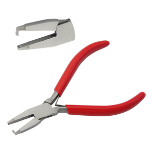 Perfect-<b>Set</b>, Prong Closing Plier Total L 133mm With Spring & PVC Handles Jewelry Making DIY Crafting Stone Setting Pliers - Product Image 1