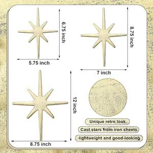 Gran calidad a precio razonable. Moderna escultura de pared de hierro para sala de estar, dormitorio u oficina. Decoración de pared de metal. - Product Image 4