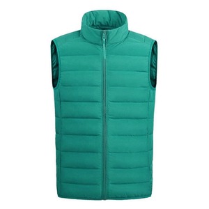 Chaleco acolchado transpirable para hombre, diseño personalizado OEM, con logo impreso, uniforme de trabajo para empresa. - Product Image 4