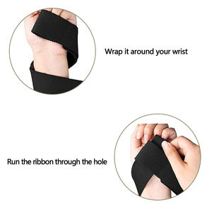 Sangle de musculation en néoprène élastique en forme de 8, réglable, légère, antidérapante, haute extensibilité - Product Image 3