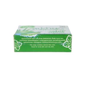 สบู่ล้างหน้าเชวา อโลเวร่า 100 กรัม ช่วยให้ผิวเนียนนุ่ม สดชื่น ไม่ทำให้ผิวแห้ง ไม่ระคายเคือง ลดเลือนจุดด่างดำ เหมาะสำหรับทุกสภาพผิว - Product Image 3