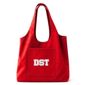 Delta | Sigma | Theta Sorority Women's <b>Canvas</b> Open Handbag with Greek Letters Custom Logo Design Laptop Storage Women's <b>Tote</b> Bag - Product Image 1