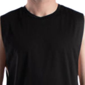 Camiseta Deportiva sin Mangas para Hombre, Estilo Racerback, para Gimnasio, Fitness, Deportes, Ligera, Transpirable, Ropa de Entrenamiento Informal - Product Image 3