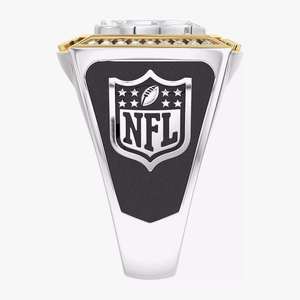 Anillo de Campeonato de la NFL de los Indianapolis Colts, Chapado en Oro de 18K, con Incrustaciones de Diamantes, Diseño de Escudo de Lujo para Hombre - Product Image 3