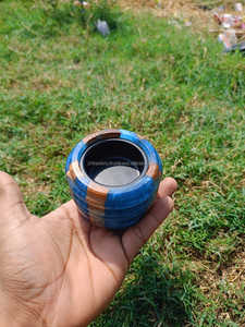 Quemador de epoxi y madera hecho a mano de lujo Bakhoor para aroma de Oud clásico y decoración de festivales árabes - Product Image 6