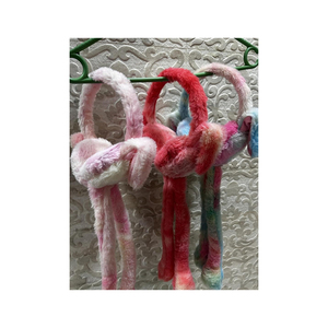 Pink Plush Ear Muffs With Faux <b>Fur</b> Design For Warmth And Style - Product Image 5