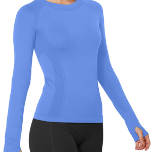 เสื้อโยคะสำหรับผู้หญิงทรงหลวมระบายอากาศได้ดีเสื้อวิ่งแห้งเร็วเสื้อกีฬายิมผ้ายืดแห้งเร็วเสื้อโยคะฟิตเนส - Product Image 1