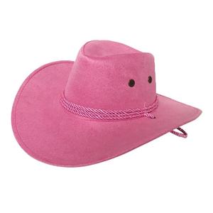 Chapeau de cowboy en matériau de qualité supérieure à bas prix Vente en gros Conception personnalisée OEM Chapeau en cuir élégant pour unisexe - Product Image 1