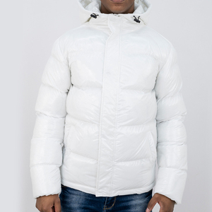 Custom Eco-Friendly Breathable Windproof Zipper <b>Plus</b> <b>Size</b> Power Dry Puffer Jacket Thick Polyester Fiber Winter <b>Coat</b> for Men - Product Image 1