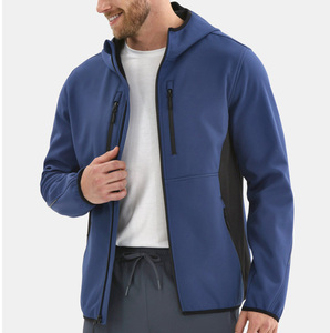 Custom Sublimation Printed <b>Men</b> Softshell <b>Jacket</b> OEM Pattern Sport Coat Personalized Performance Athletic Wear - Product Image 2