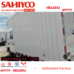 Nouveau camionnette de transport de marchandises <span class=keywords><strong>4x4</strong></span> double cabine 5 tonnes Euro 6 diesel 2026 pour le transport de glaces et de réfrigérateurs - Product Image 4