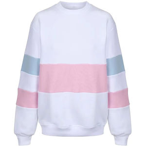 Sweat-shirt pour femme en molleton respirant, col rond, coton, grande taille, logo personnalisé imprimé, en vente en ligne - Product Image 6